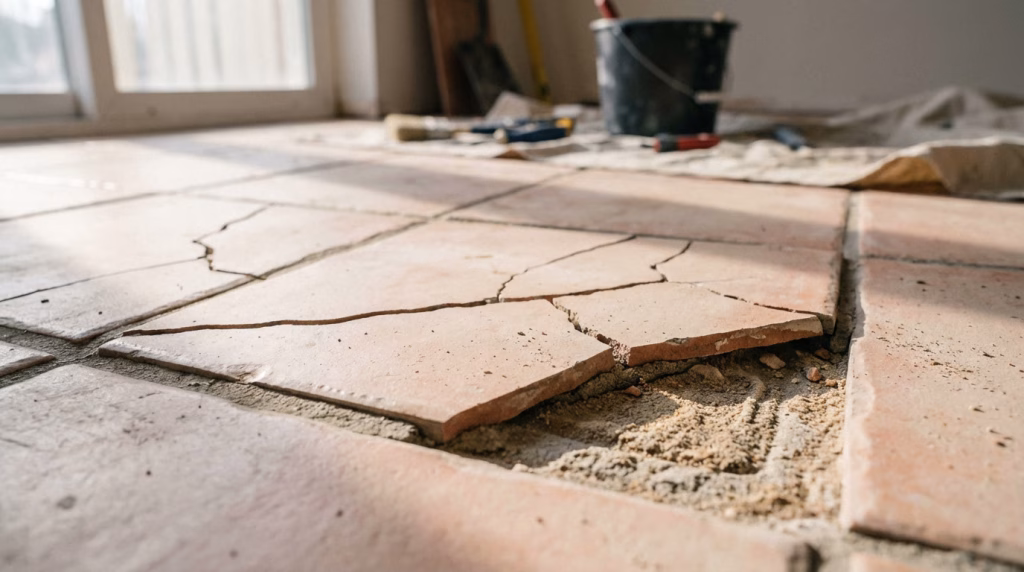 Carrelage qui se fissure après 10 ans : causes, solutions et recours 6 Carrelage qui se fissure après 10 ans : causes, solutions et recours