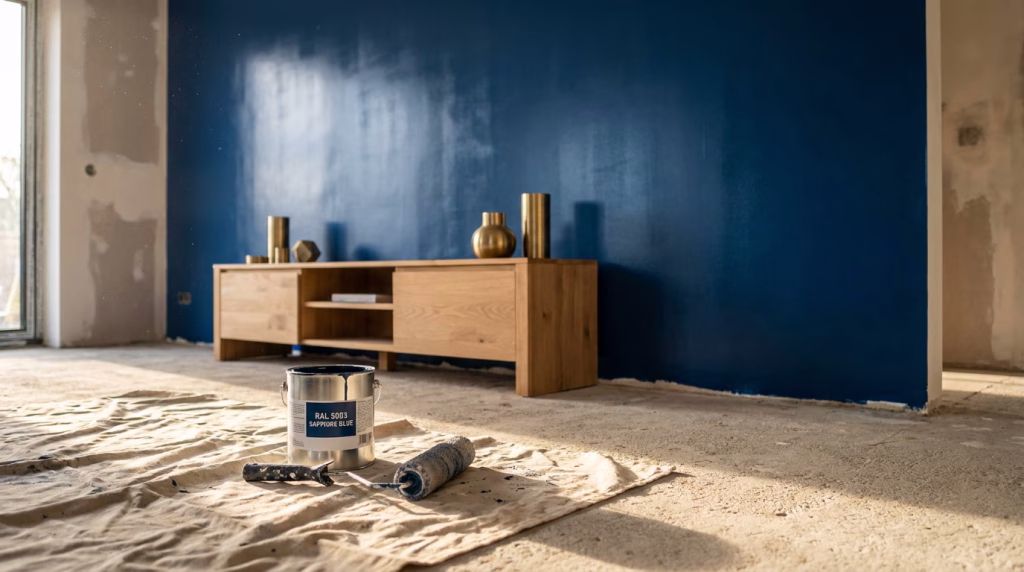 RAL 5003 Bleu Saphir : La couleur polyvalente pour tous vos projets 2 RAL 5003 Bleu Saphir : La couleur polyvalente pour tous vos projets