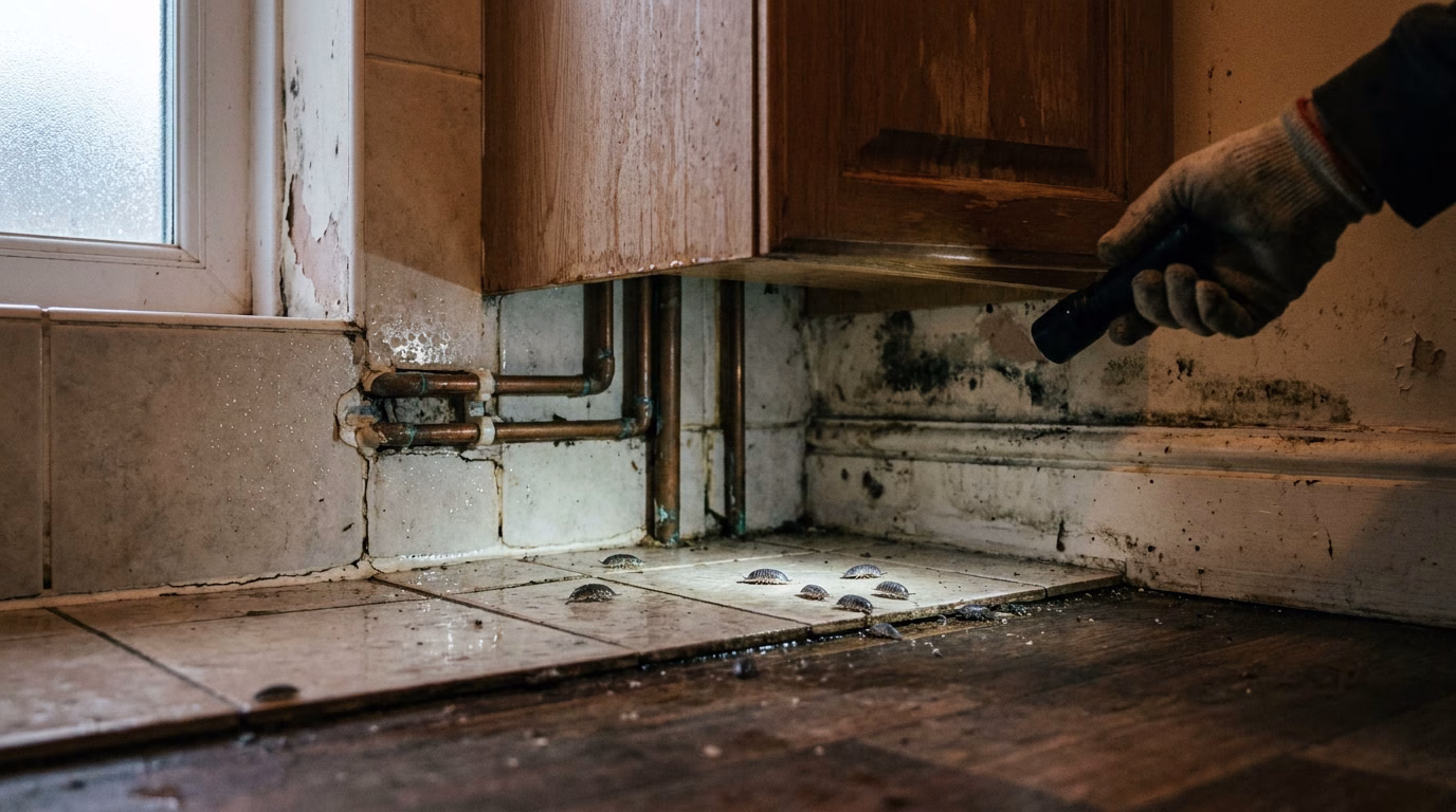 Cloportes dans la maison : pourquoi ils sont là et comment s’en débarrasser