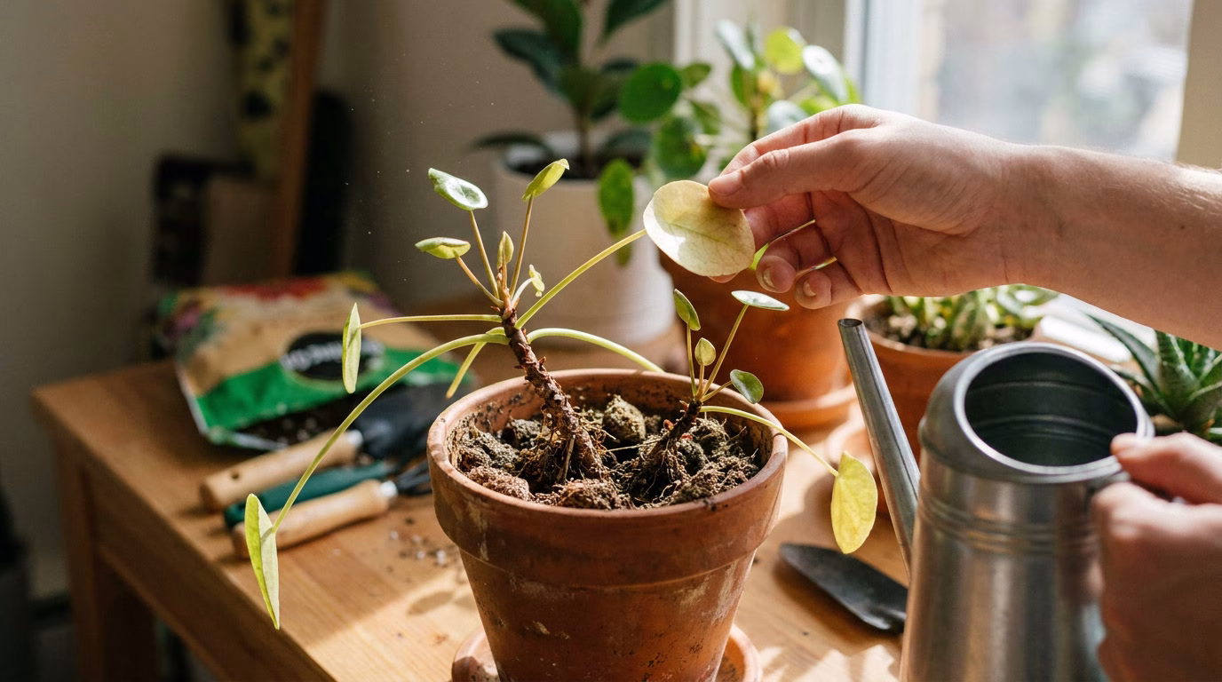Asso pilea ne pousse pas : le guide complet pour identifier les causes et relancer sa croissance