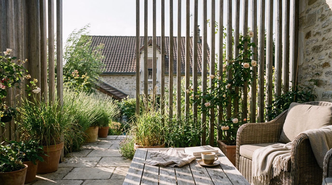 Comment préserver son intimité au jardin sans perdre de lumière ?